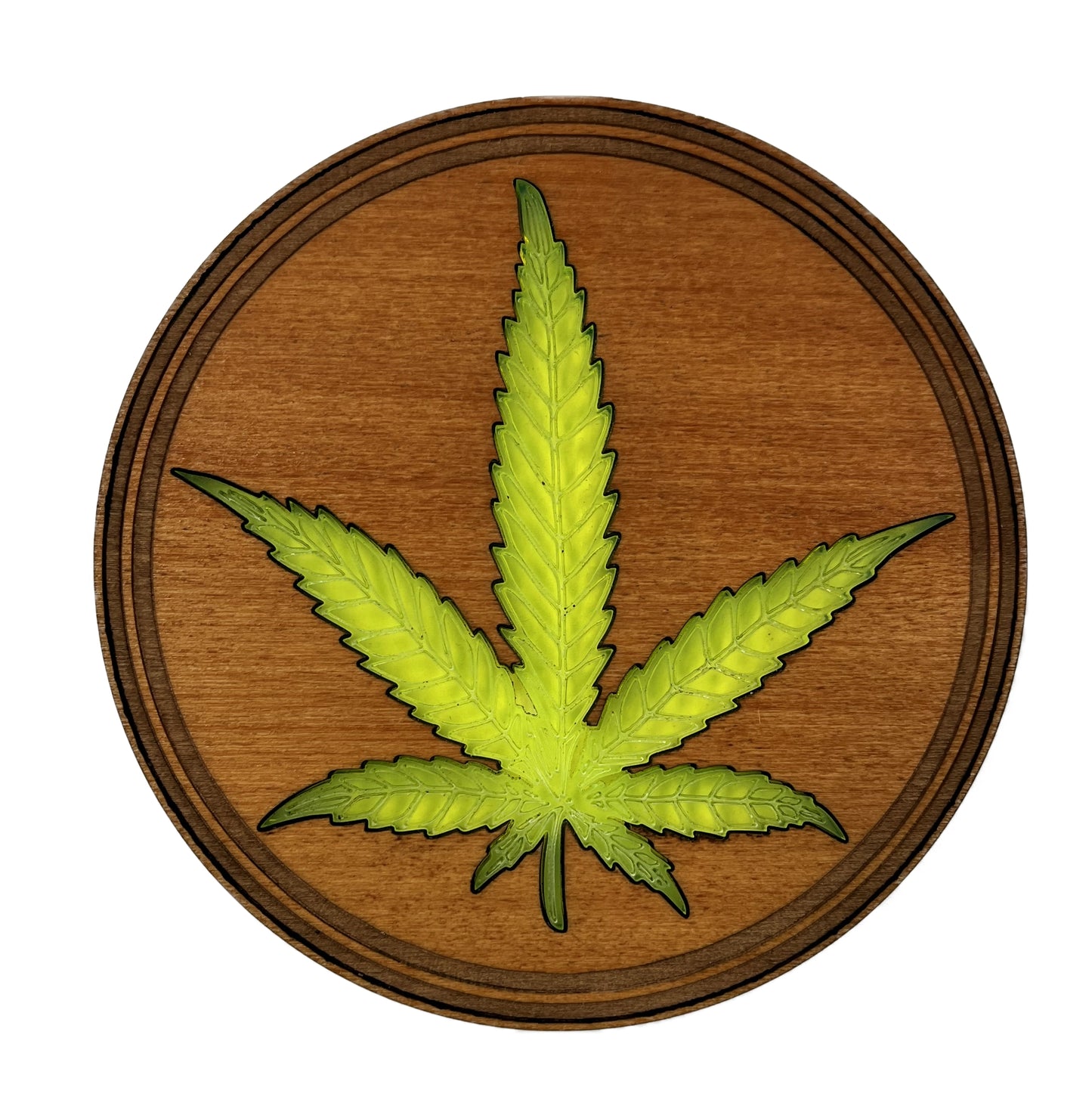 Coasters - Weed Leaf